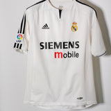 Real Madrid 2003-04 Figo Player Issue Home Kit (L)