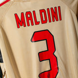 AC Milan 2004-05 Maldini Long Sleeve Third Kit (XL)