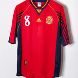 Spain 1998 Xavi U-20 Home Kit (L)