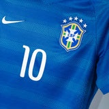 Brazil 2014 Neymar Jr Player Issue Away Kit (S)