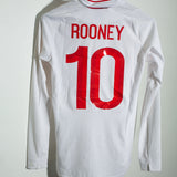 England 2012 Rooney Long Sleeve Home Kit (S)