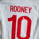 England 2012 Rooney Long Sleeve Home Kit (S)