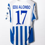 Deportivo Alaves 2007-08 Edu Alonso Home Kit (L)