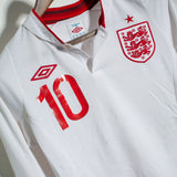 England 2012 Rooney Long Sleeve Home Kit (S)
