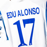 Deportivo Alaves 2007-08 Edu Alonso Home Kit (L)