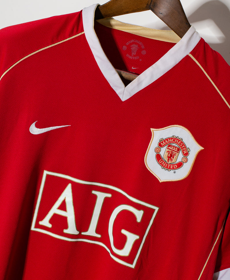 Manchester United 2006-07 Ronaldo Long Sleeve Home Kit (L) – Saturdays  Football