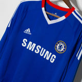 Chelsea 2010-11 Drogba Long Sleeve Home Kit (XL)