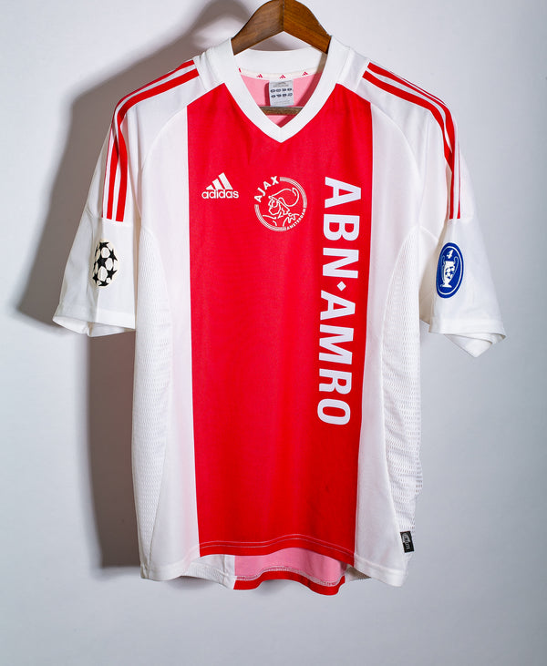 Ajax 2003-04 Van Der Vaart Home Kit (L)