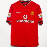 Manchester United 2001-02 Yorke Home Kit (M)