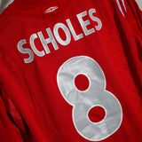 England 2004 Scholes Away Kit (L)