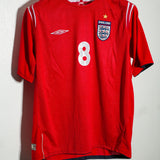 England 2004 Scholes Away Kit (L)