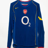 Arsenal 2004-05 Reyes Long Sleeve Away Kit (L)
