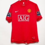 Manchester United 2007-08 Ronaldo Home Kit (XL)