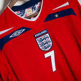 England 2008 Beckham Away Kit (L)