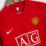 Manchester United 2007-08 Ronaldo Home Kit (XL)