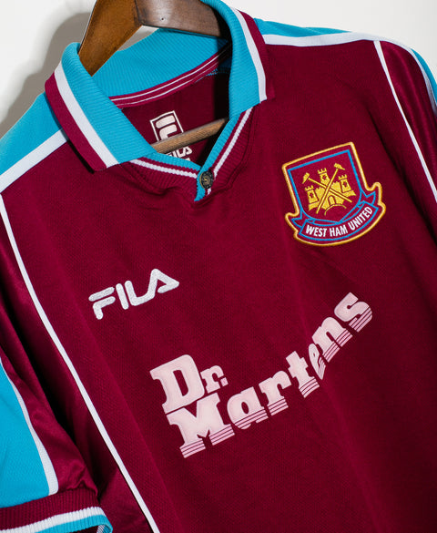 West Ham 2000-01 Home Kit (L)