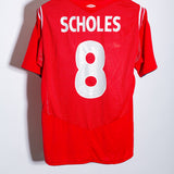 England 2004 Scholes Away Kit (L)