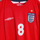 England 2004 Scholes Away Kit (L)