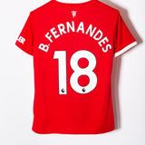 Manchester United 2021-22 B. Fernandes Home Kit (S)