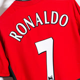 Manchester United 2003-04 Ronaldo Home Kit (M)