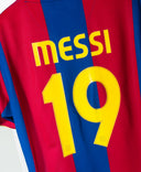 Barcelona 2007-08 Messi Home Kit (L)
