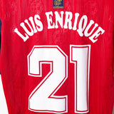 Spain 1996 Luis Enrique Home Kit (XL)