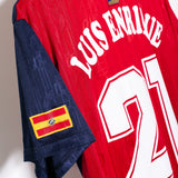 Spain 1996 Luis Enrique Home Kit (XL)