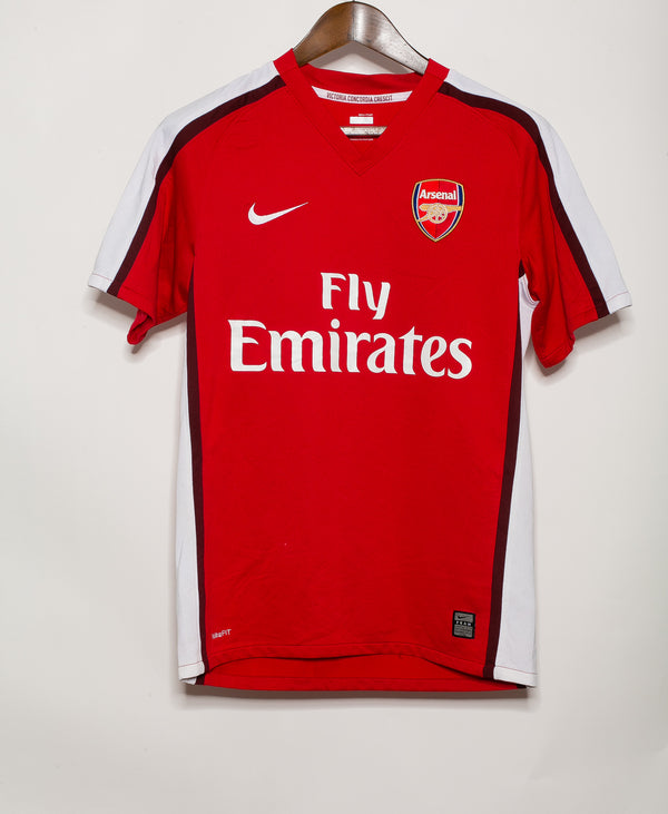 Arsenal 2008-09 Vela Home Kit (S)