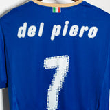 Italy 2008 Del Piero Home Kit (M)