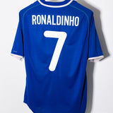 Brazil 2000 Ronaldinho Away Kit (M)