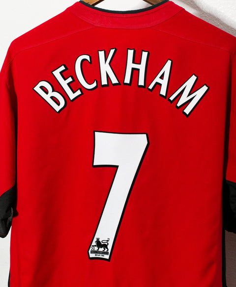 Man United 2002-03 Beckham Home Kit (XL)