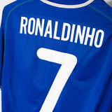 Brazil 2000 Ronaldinho Away Kit (M)