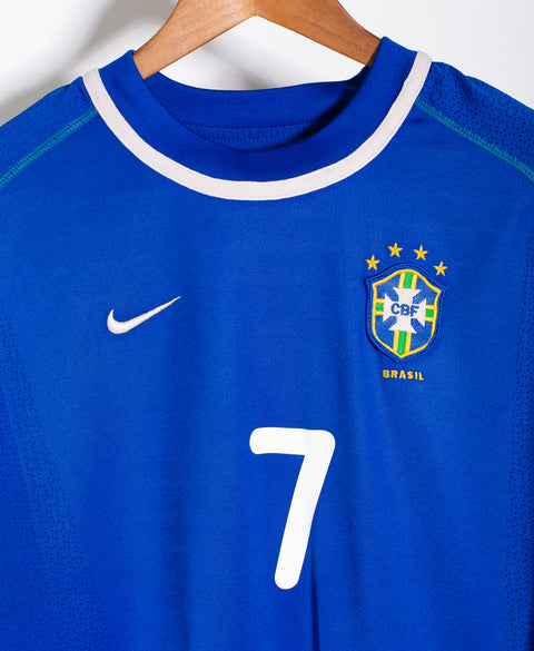 Brazil 2000 Ronaldinho Away Kit (M)