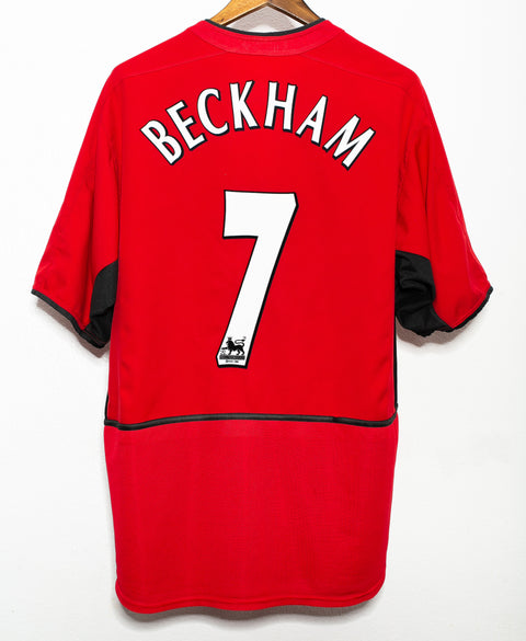 Man United 2002-03 Beckham Home Kit (XL)