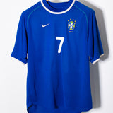 Brazil 2000 Ronaldinho Away Kit (M)