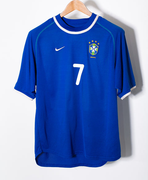 Brazil 2000 Ronaldinho Away Kit (M)