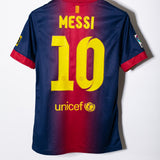 Barcelona 2012-13 Messi Home Kit (S)