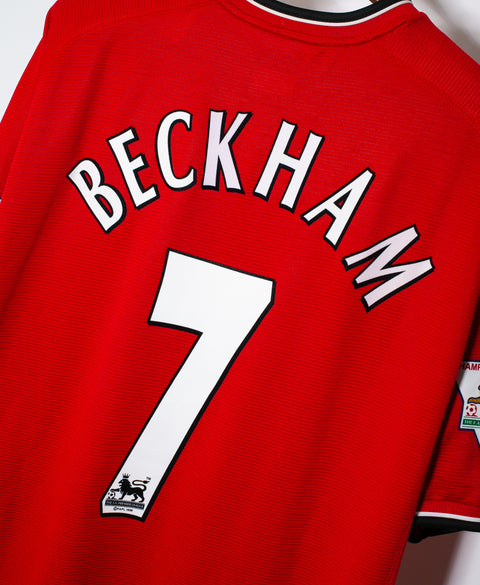 Manchester United 2000-02 Beckham Home Kit (2XL)