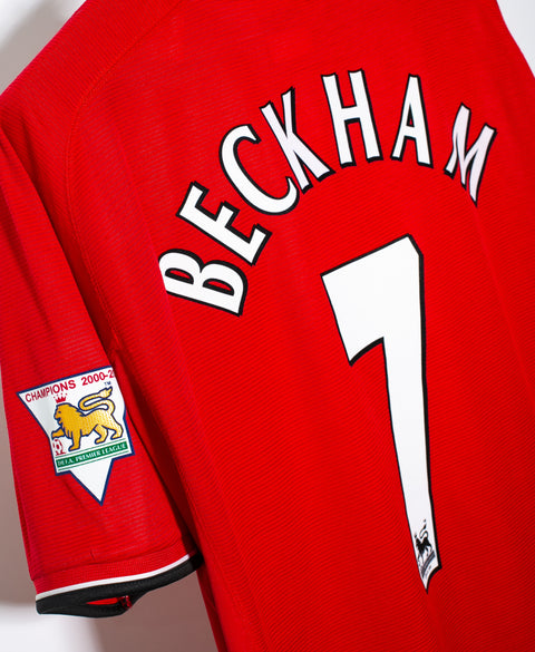 Manchester United 2000-02 Beckham Home Kit (2XL)