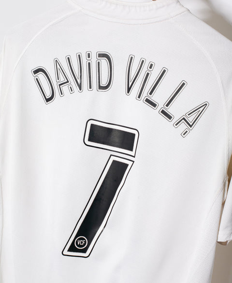 Valencia 2006-07 David Villa Home Kit (XL)