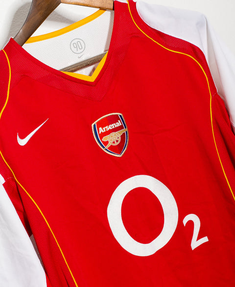 Arsenal 2004-05 Henry Home Kit (L)