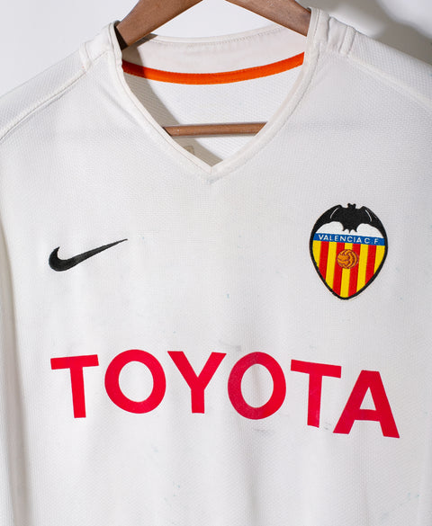 Valencia 2006-07 David Villa Home Kit (XL)