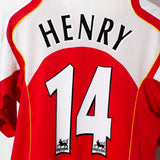 Arsenal 2004-05 Henry Home Kit (L)