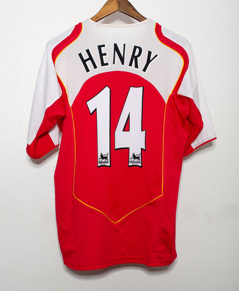 Arsenal 2004-05 Henry Home Kit (L)