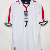 England 2003 Beckham Reversible Home Kit (XL)
