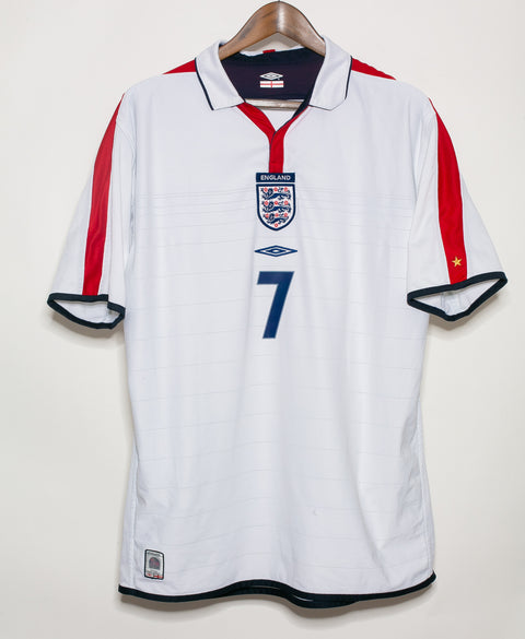 England 2003 Beckham Reversible Home Kit (XL)