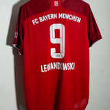 Bayern Munich 2021-22 Lewandowski Player Issue Home Kit (XL)