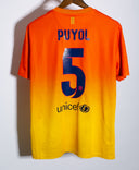 Barcelona 2012-13 Puyol Away Fan Kit (L)