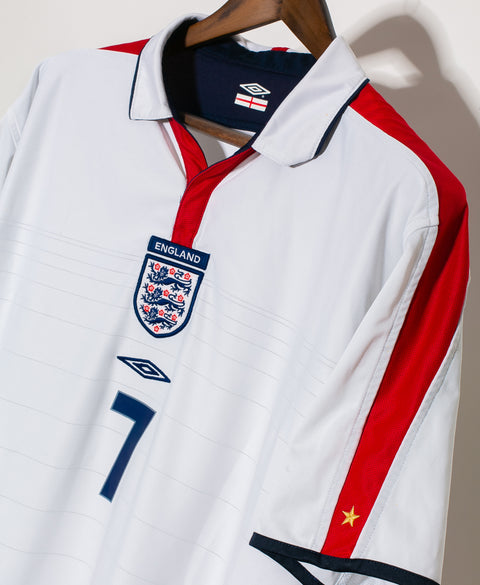 England 2003 Beckham Reversible Home Kit (XL)