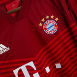 Bayern Munich 2021-22 Lewandowski Player Issue Home Kit (XL)